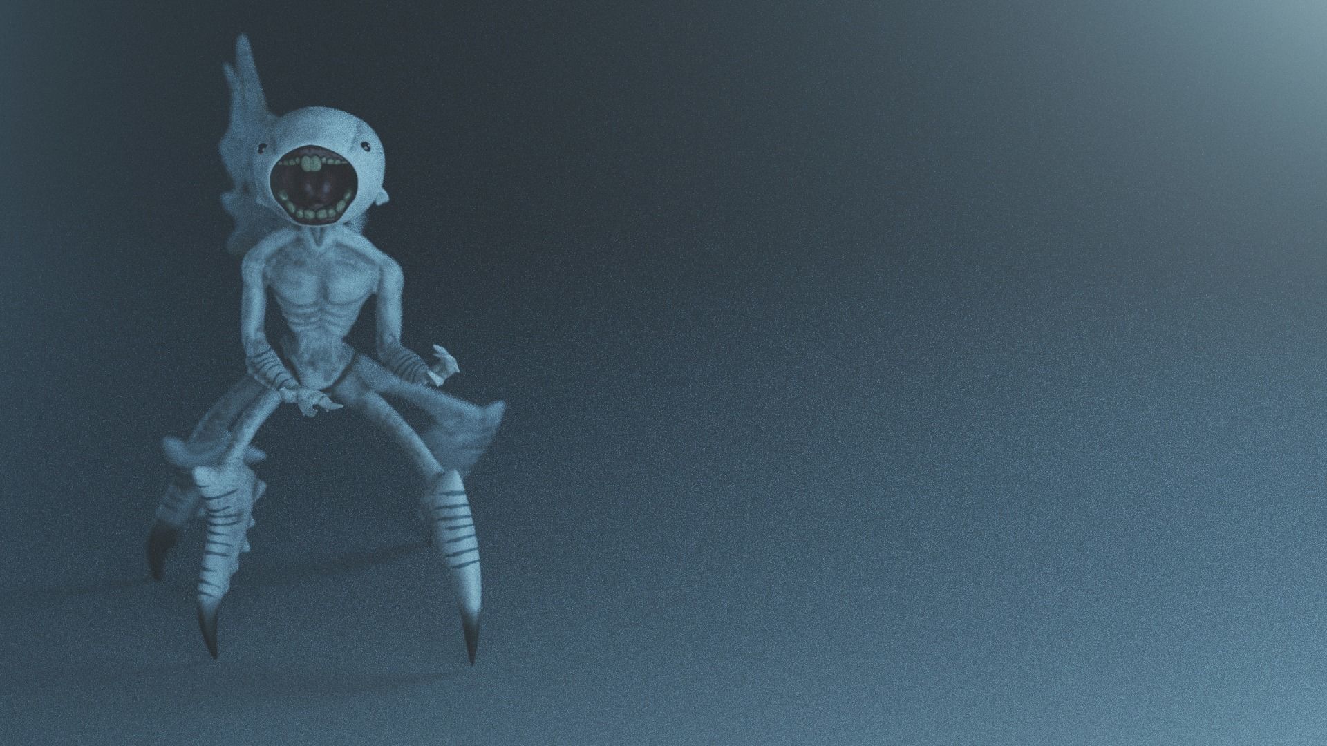 Tooth Fairy Low-poly 3D model_6