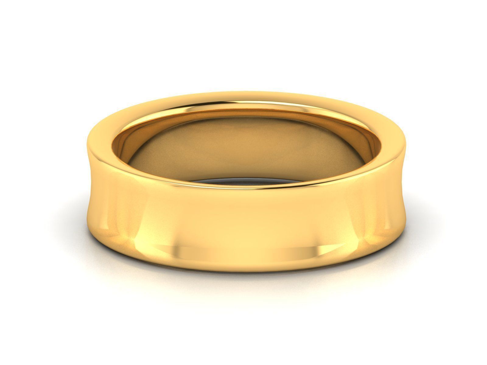 Band Ring 3D print model_4