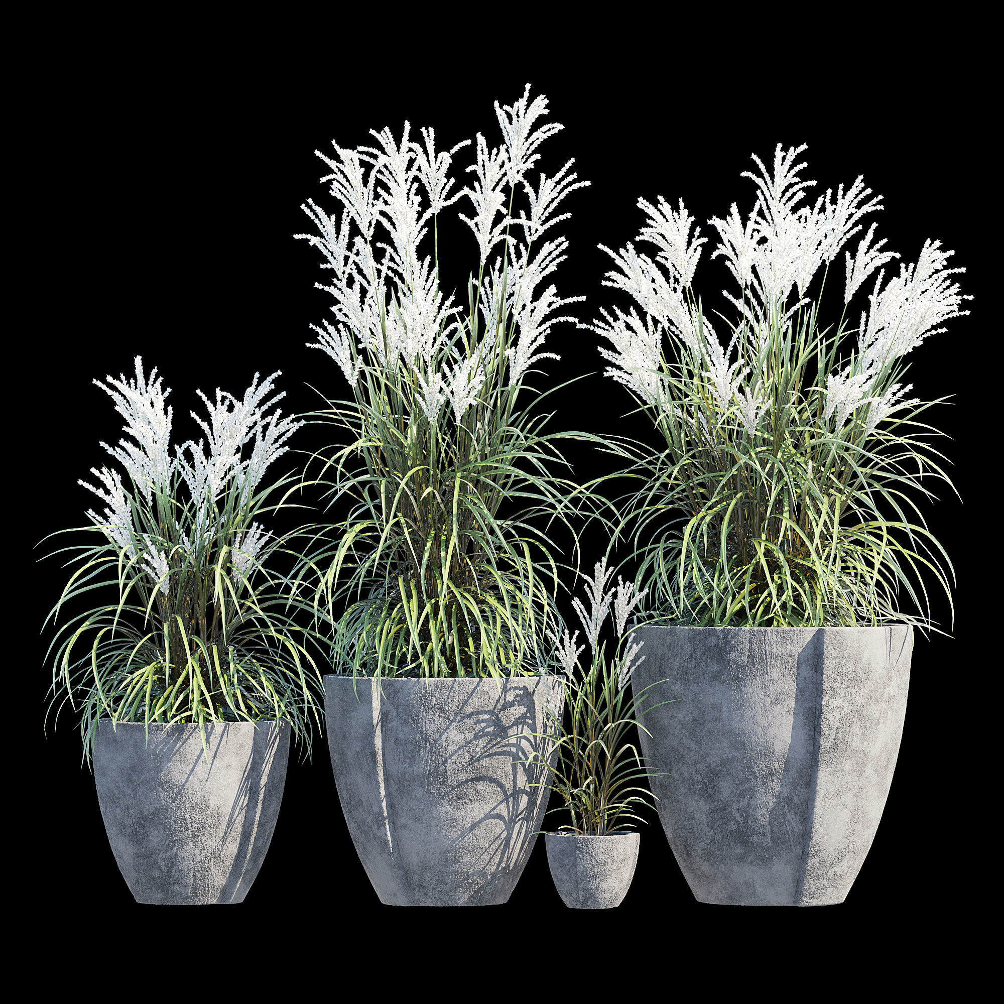 Concept cast stone 3D model_8