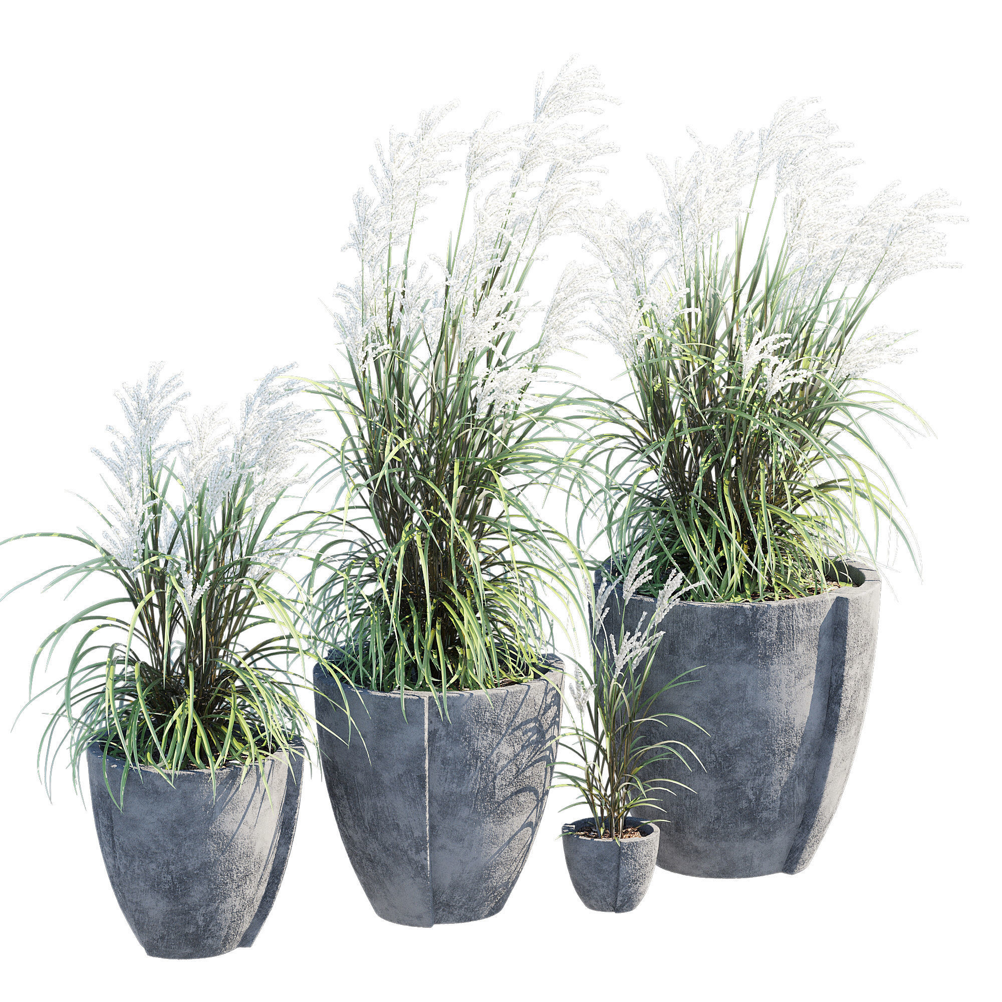 Concept cast stone 3D model_1