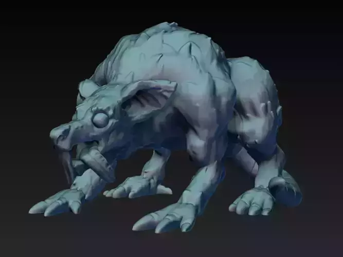 Rat Miniature 