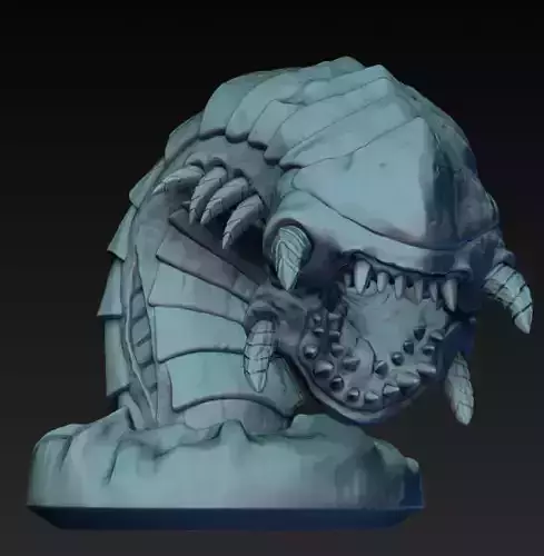 Sandworm Miniature 3D print model