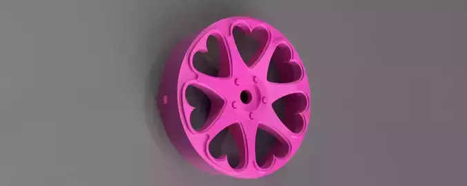 1-10 Scale RC Drift Wheel Heritage Kokoro 3D print model