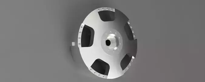 1-10 Scale RC Drift Wheel Lehrmeister Dish Wheels 3D print model