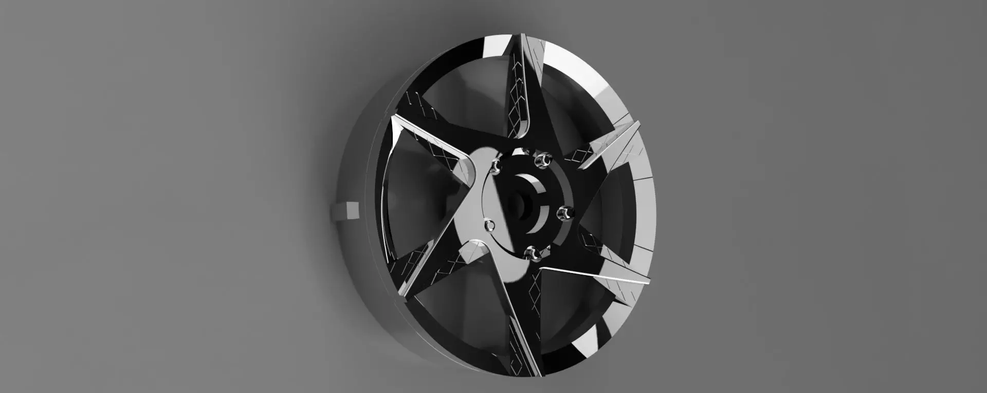 1-10 Scale RC Drift Wheel Luxury Wheels 3D print model_0