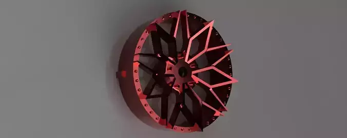 1-10 Scale RC Drift Wheel SKForged Xonda 3D print model