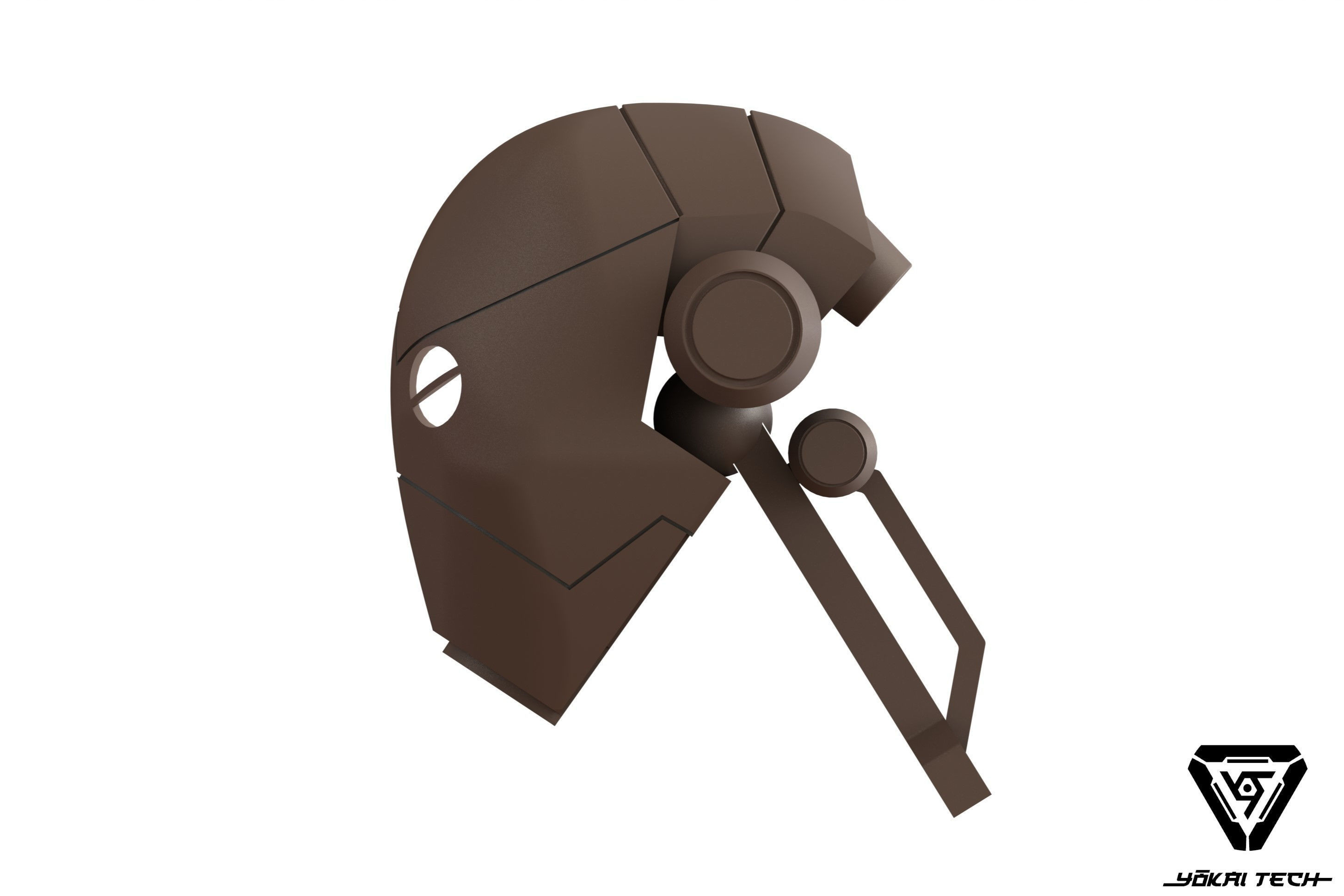 BX Commando Droid Head Star Wars Lifesize Prop from Clone Wars 3D print model_1