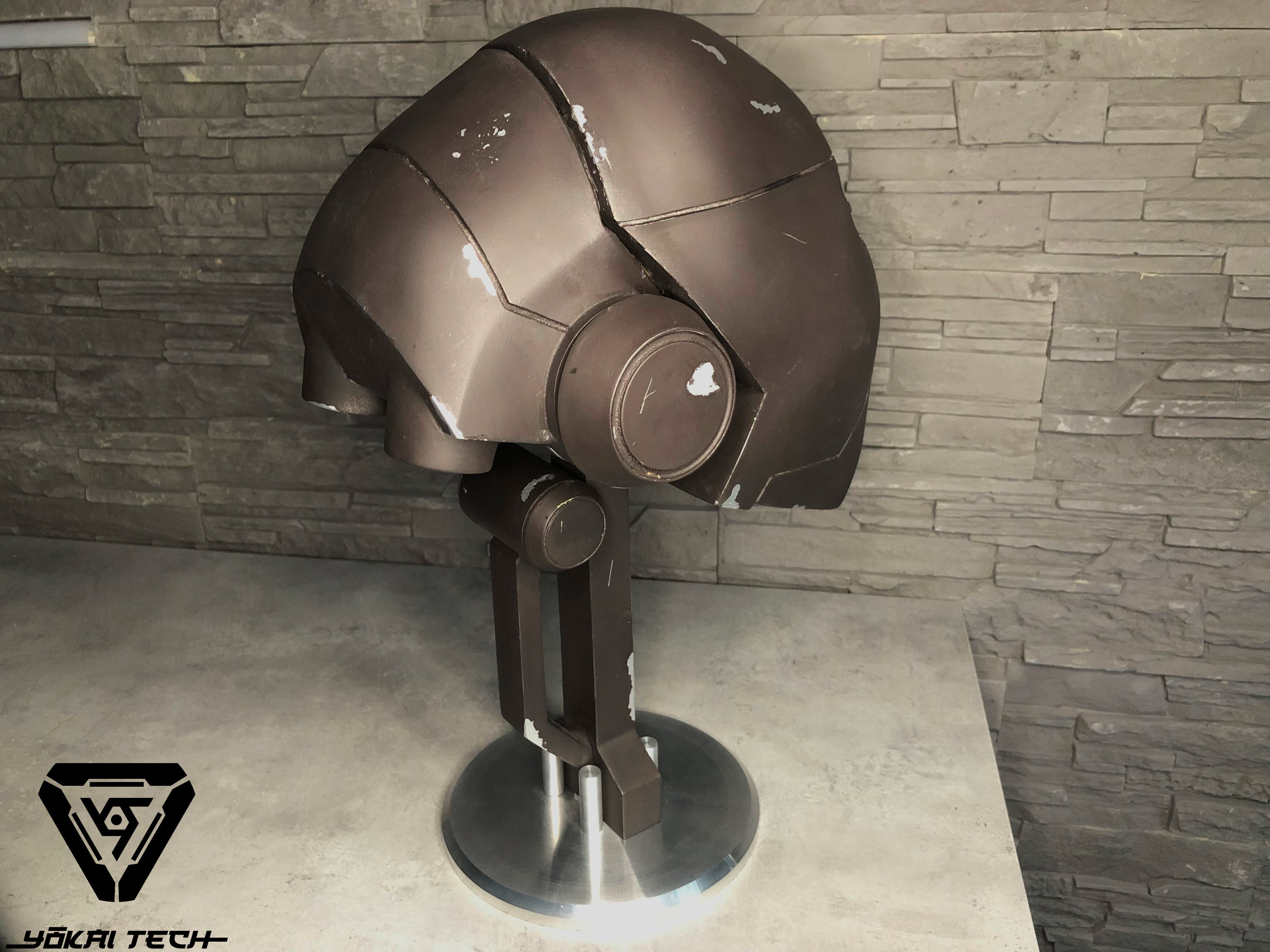 BX Commando Droid Head Star Wars Lifesize Prop from Clone Wars 3D print model_8