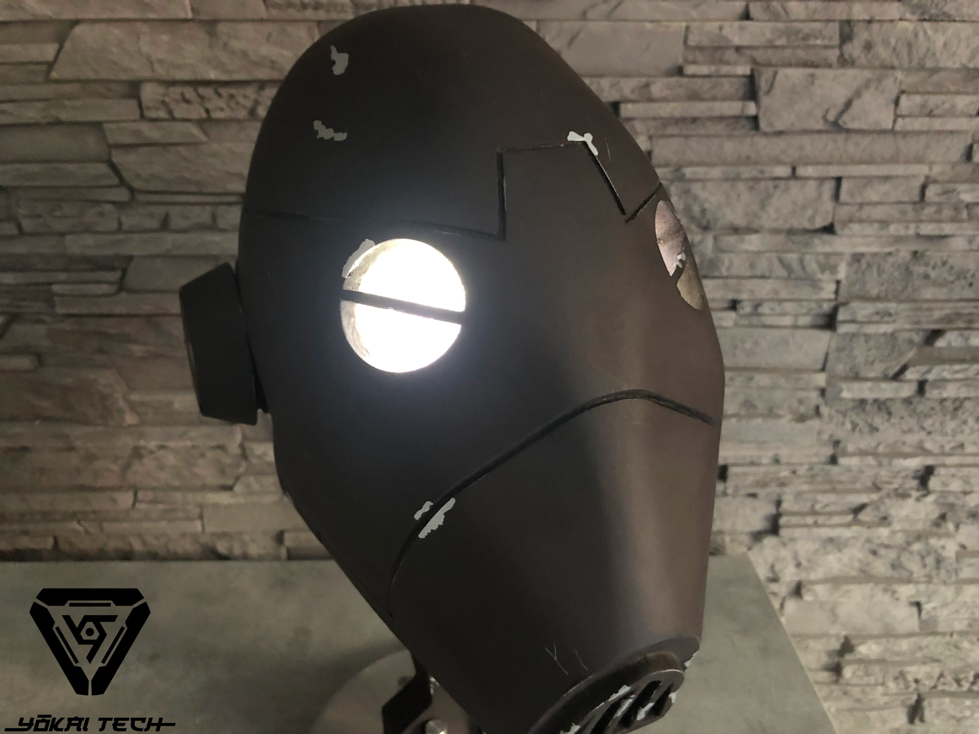 BX Commando Droid Head Star Wars Lifesize Prop from Clone Wars 3D print model_9