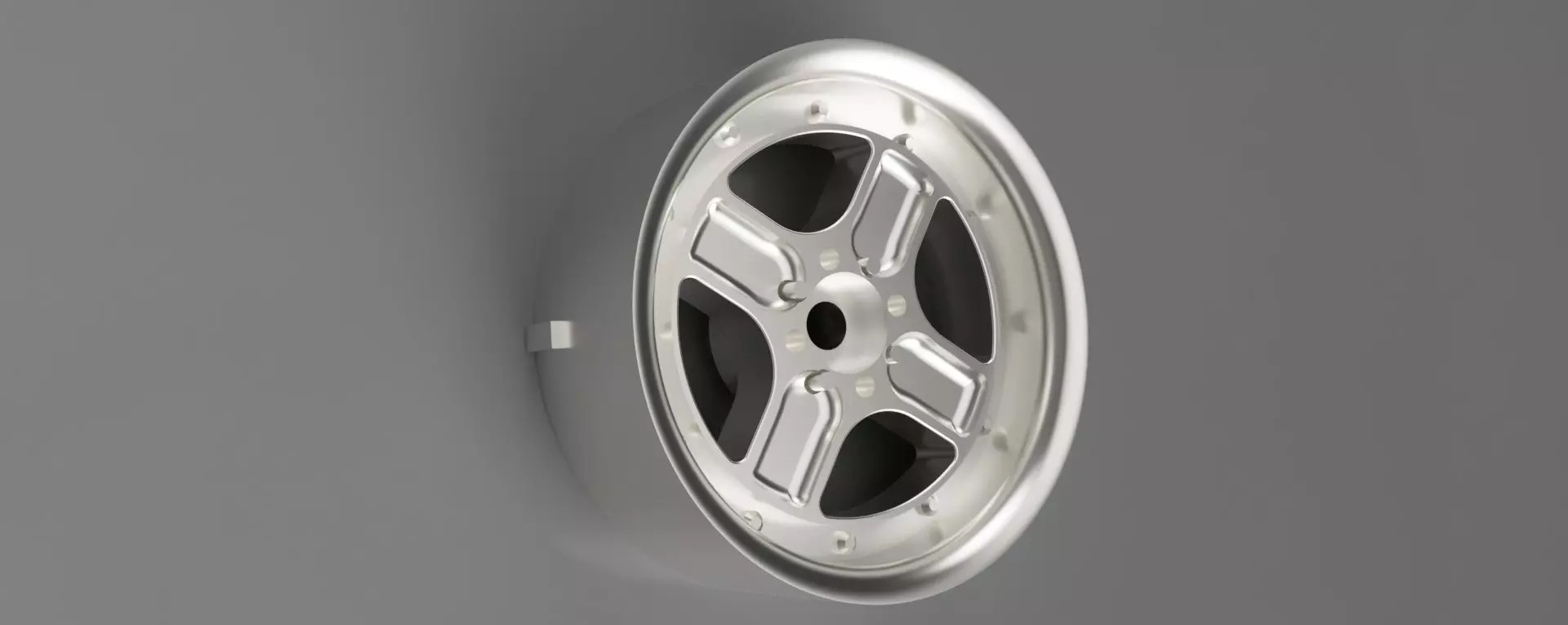 1-10 Scale RC Drift Wheel Work Equip 40 3D print model_0