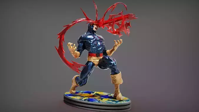 Cyclops character from street fighter
