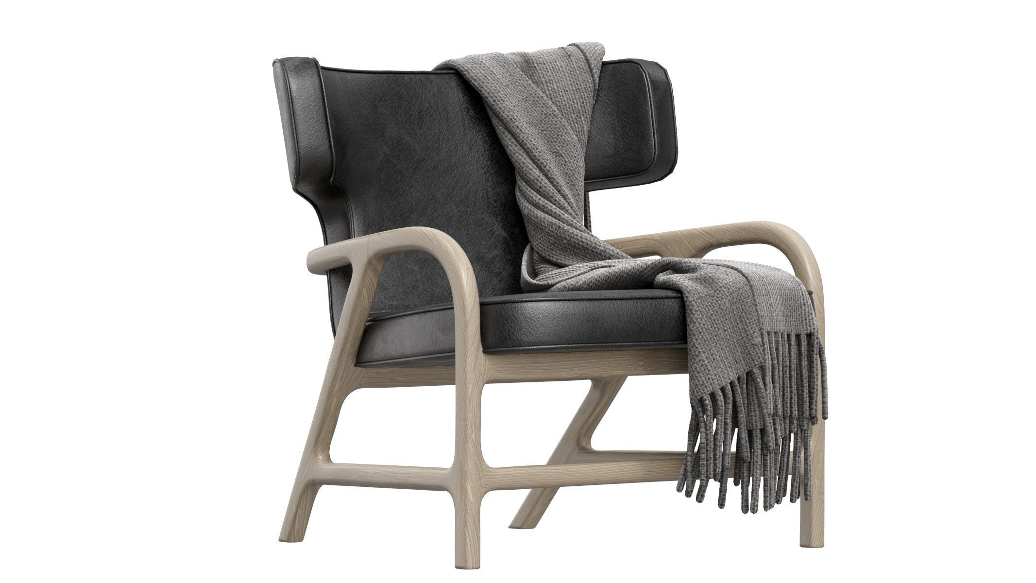 Fulgens Maxalto Armchair 3D model_6