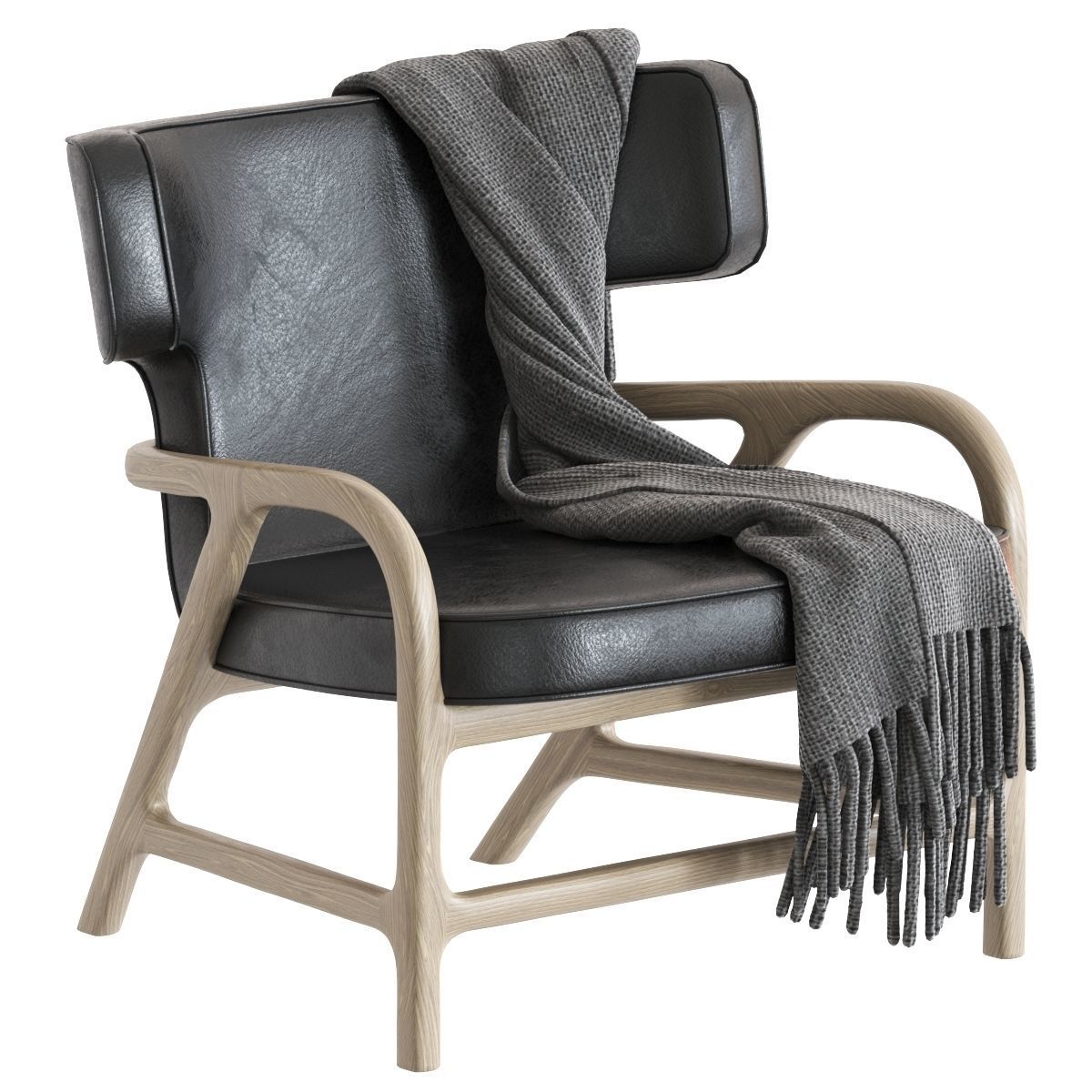Fulgens Maxalto Armchair 3D model_1