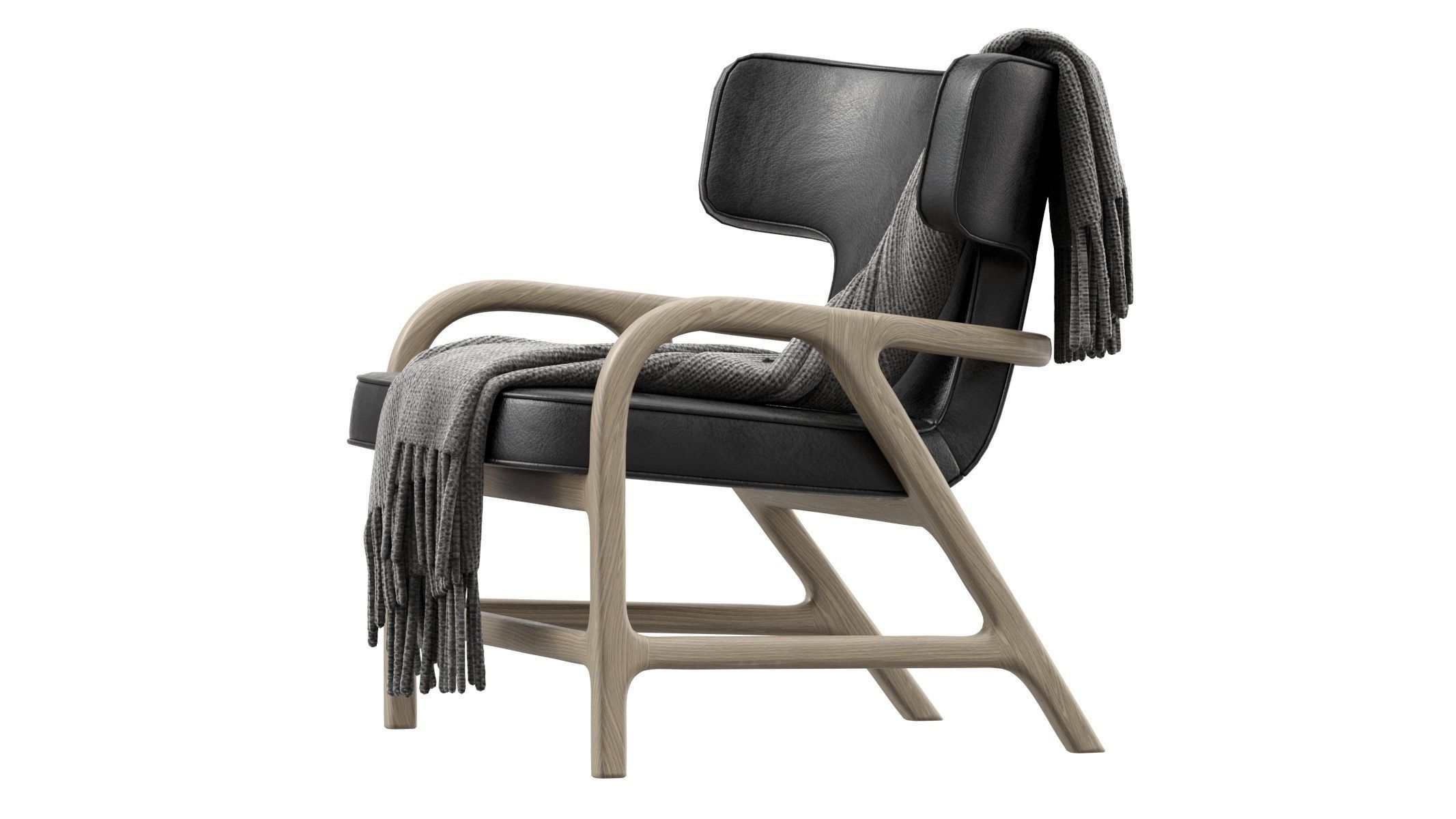 Fulgens Maxalto Armchair 3D model_3