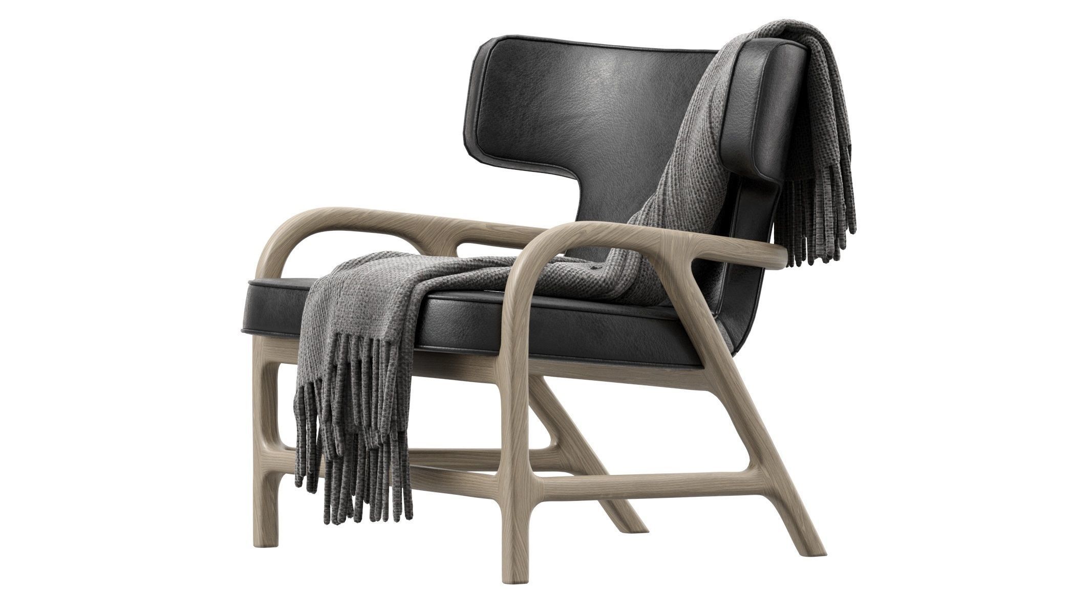 Fulgens Maxalto Armchair 3D model_2