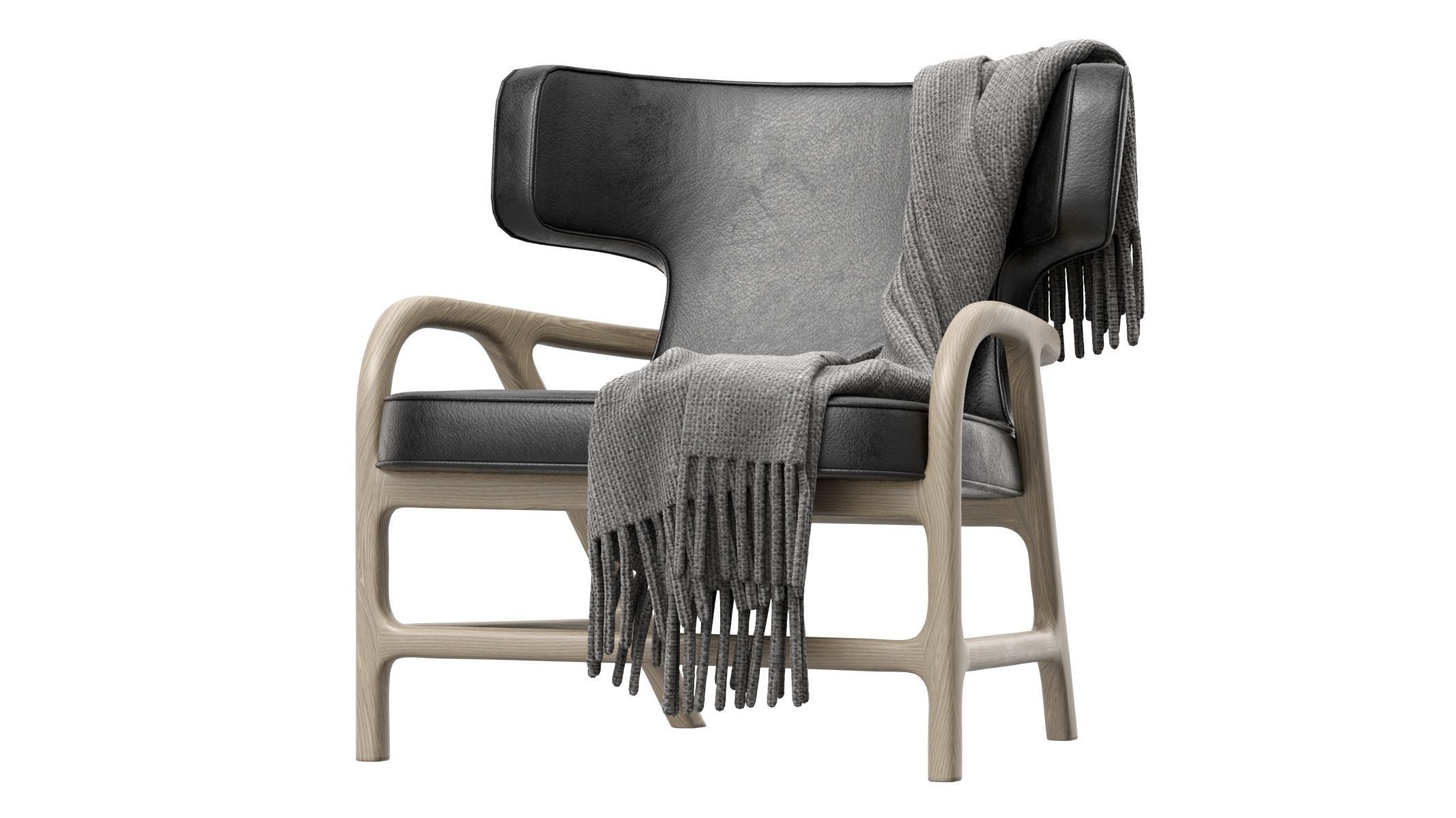 Fulgens Maxalto Armchair 3D model_4