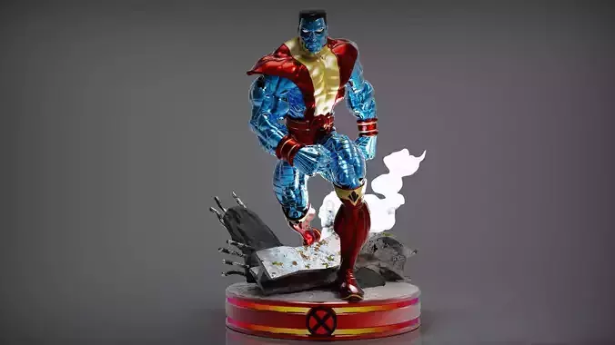 Colossus x-men statue