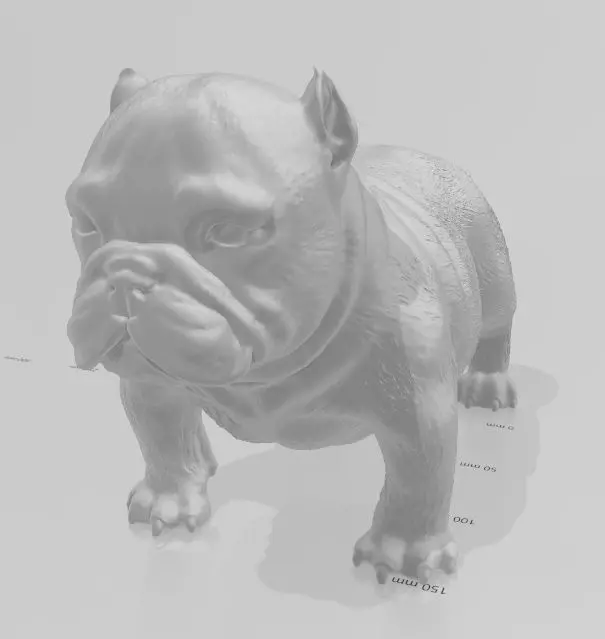 perro exotic bully cachorro 3D print model_0