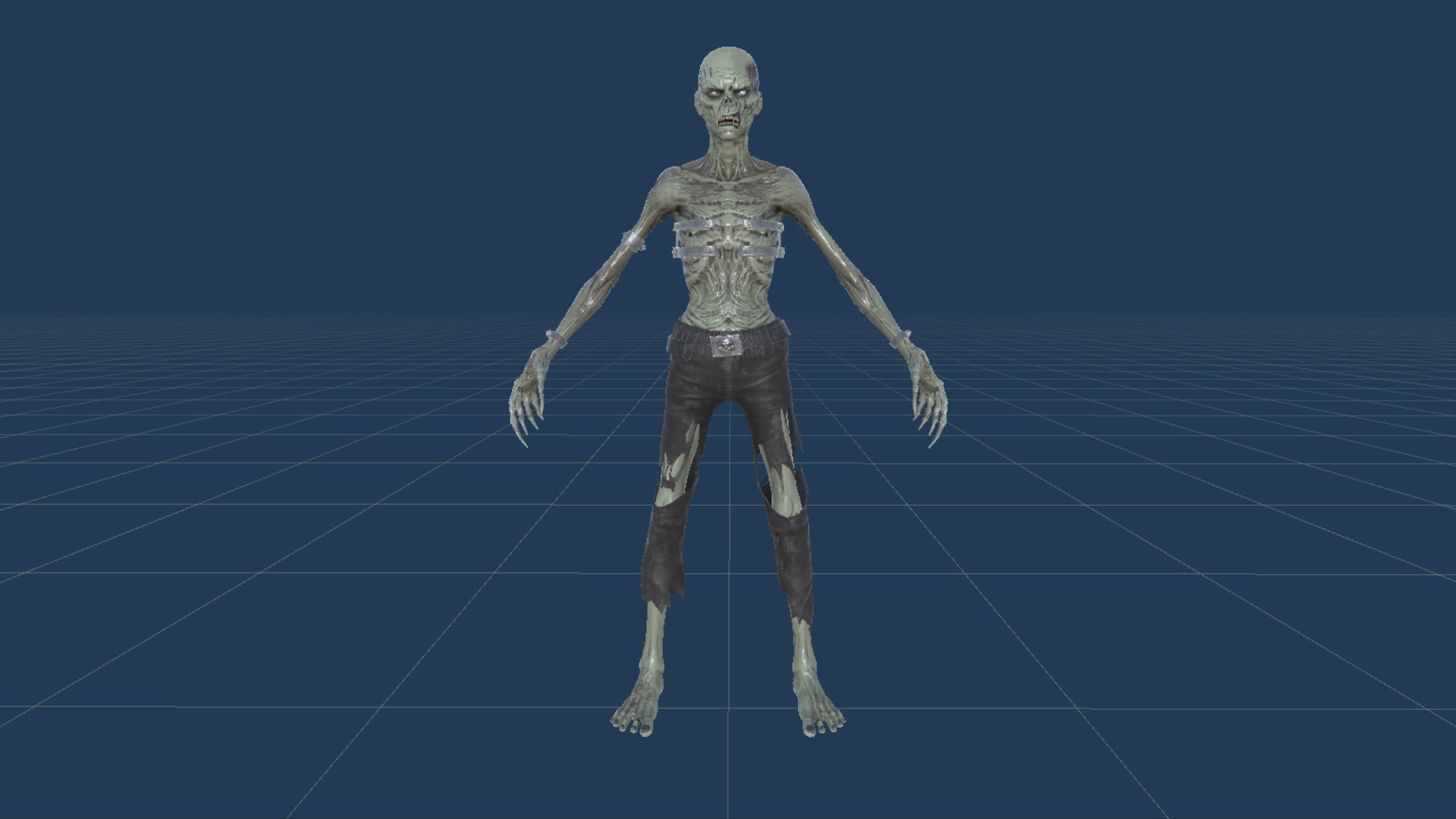 Evil Undead 6 Low-poly 3D model_24