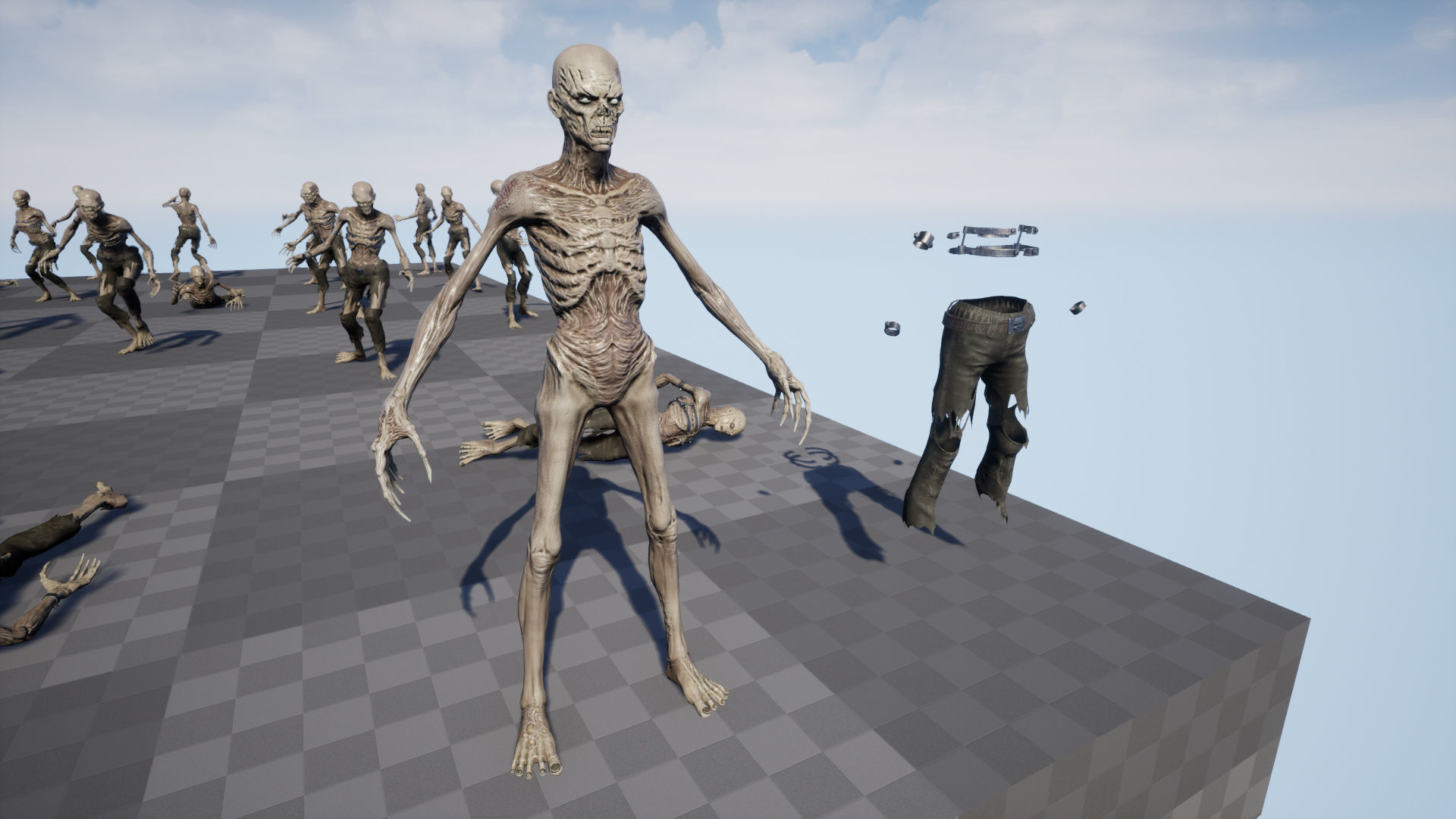 Evil Undead 6 Low-poly 3D model_16