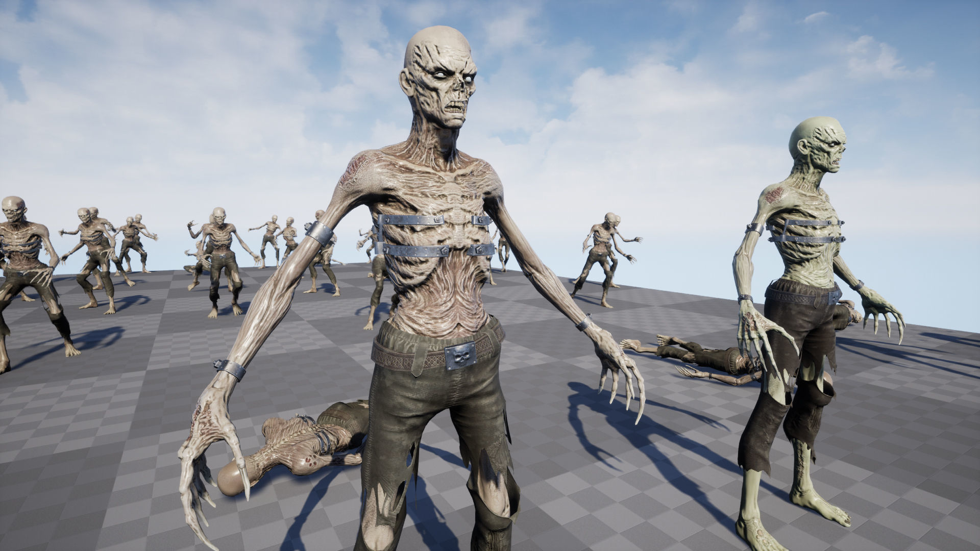 Evil Undead 6 Low-poly 3D model_21