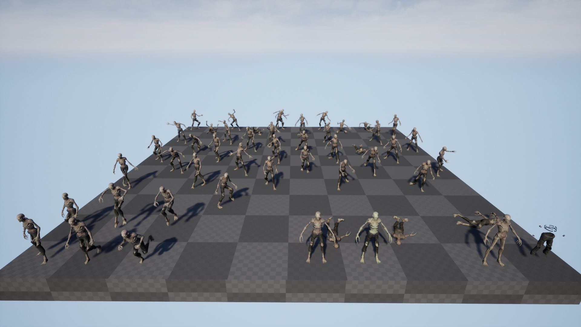 Evil Undead 6 Low-poly 3D model_17