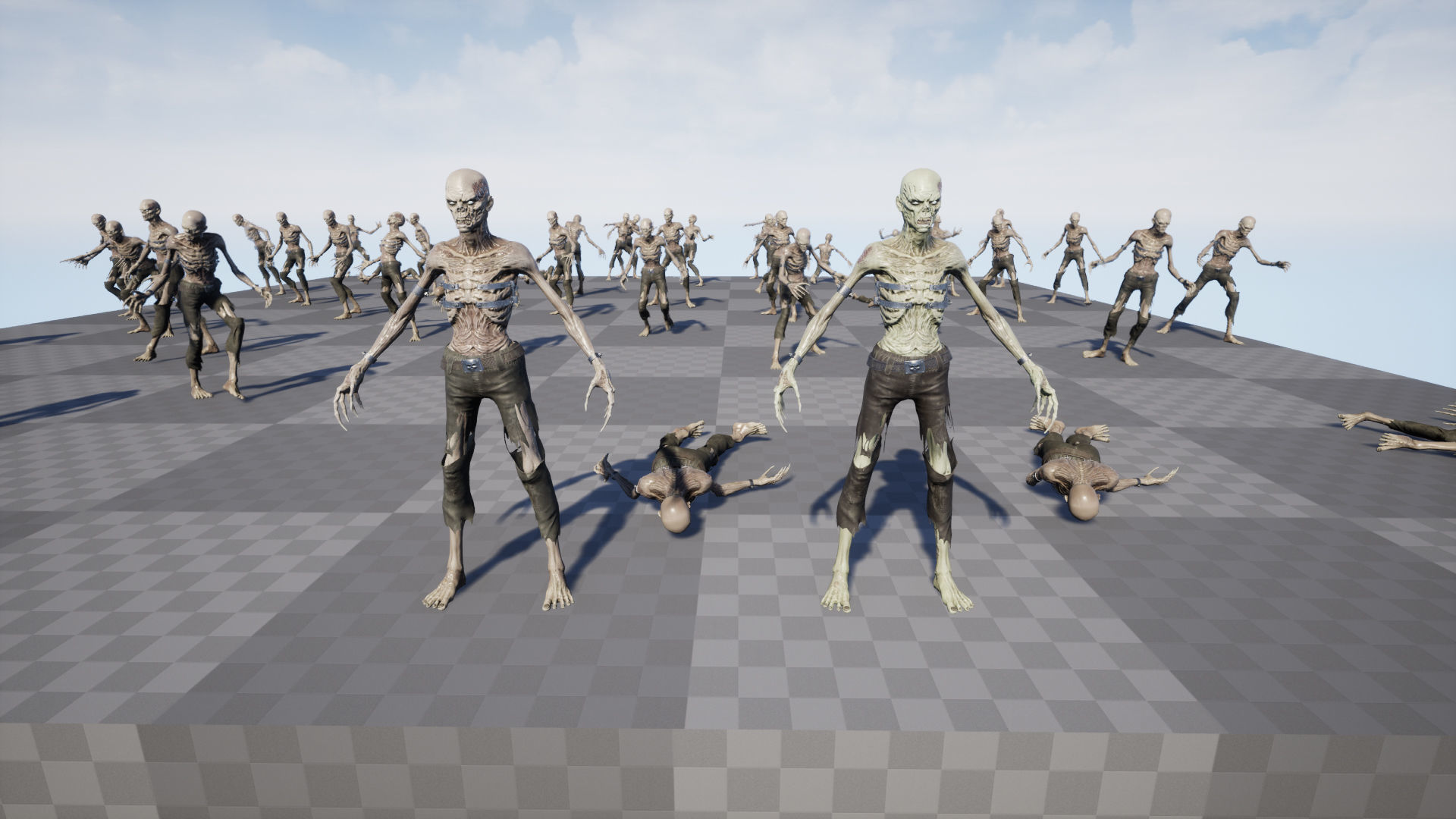 Evil Undead 6 Low-poly 3D model_18