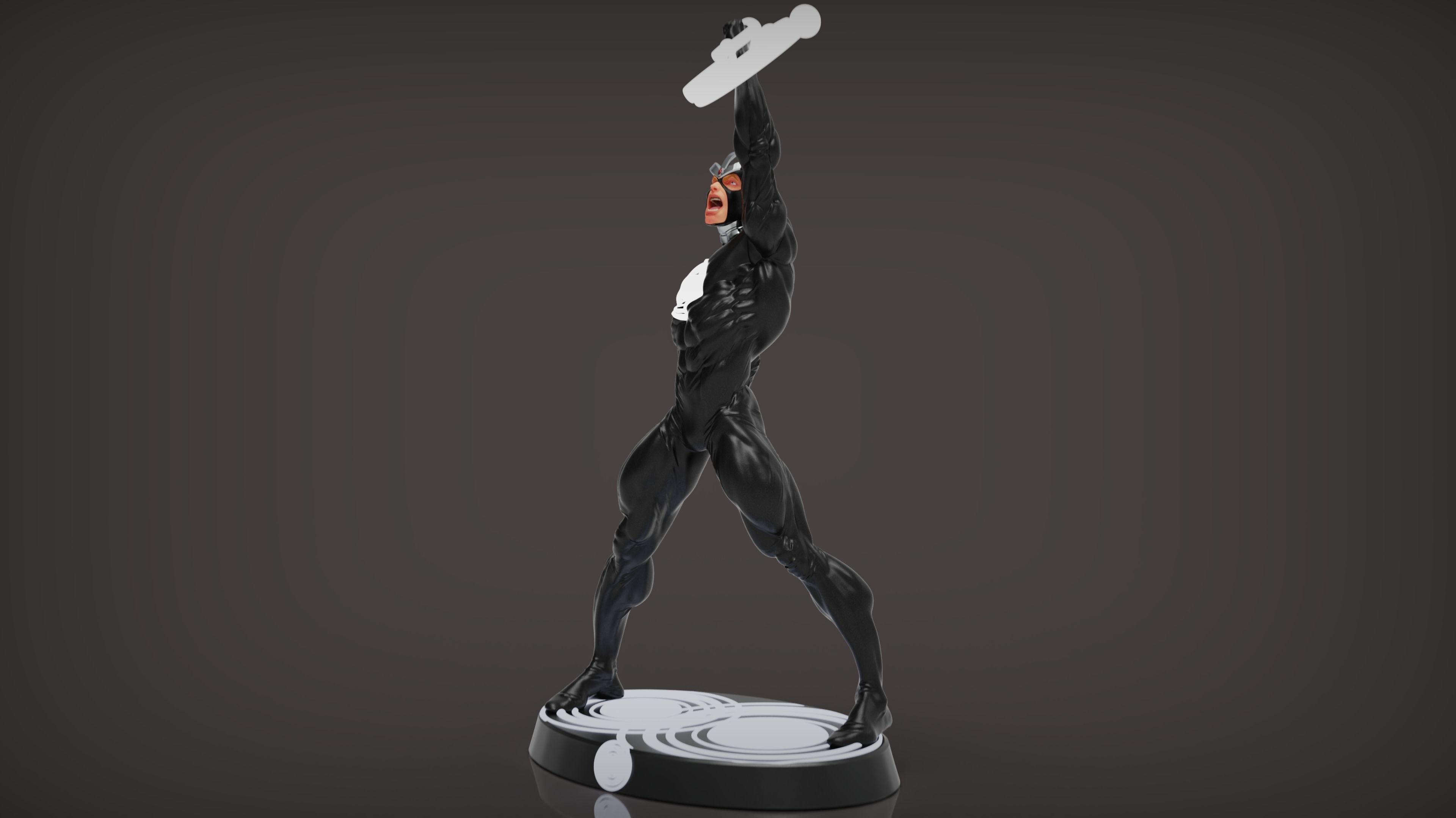 Havok phantom menace action figure 3D print model_3