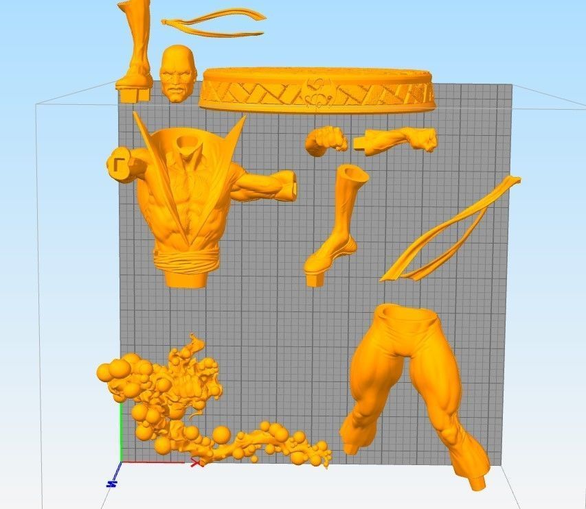 Iron Fist 3D print model_10