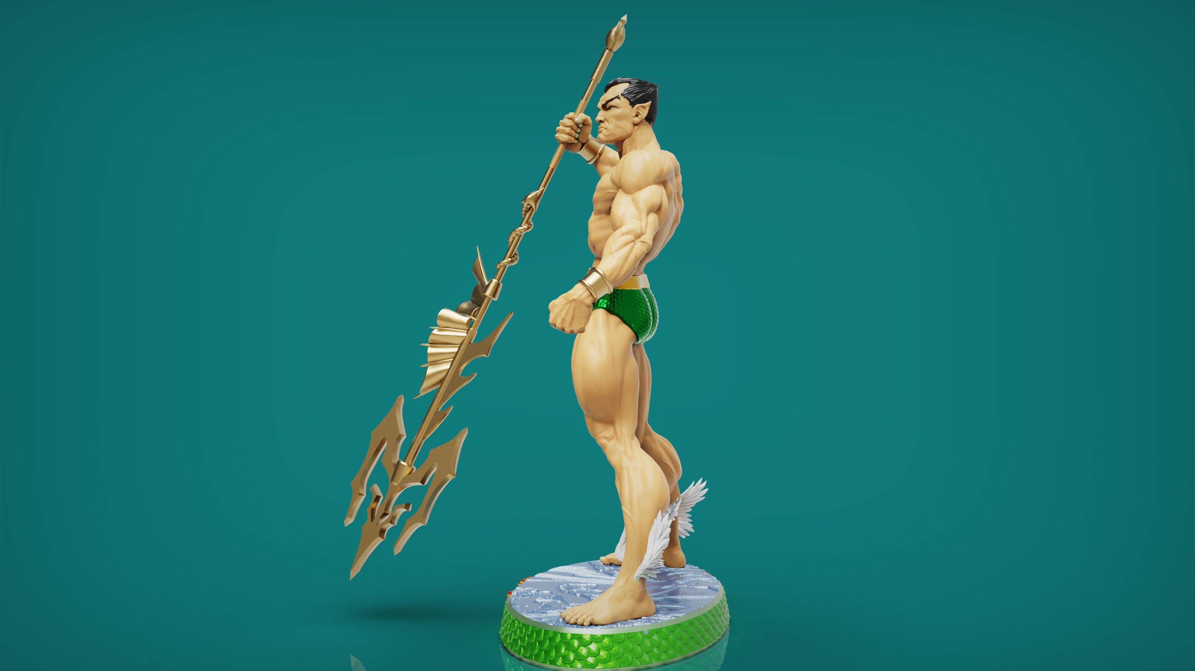 Namor The Submariner 3D print model_3