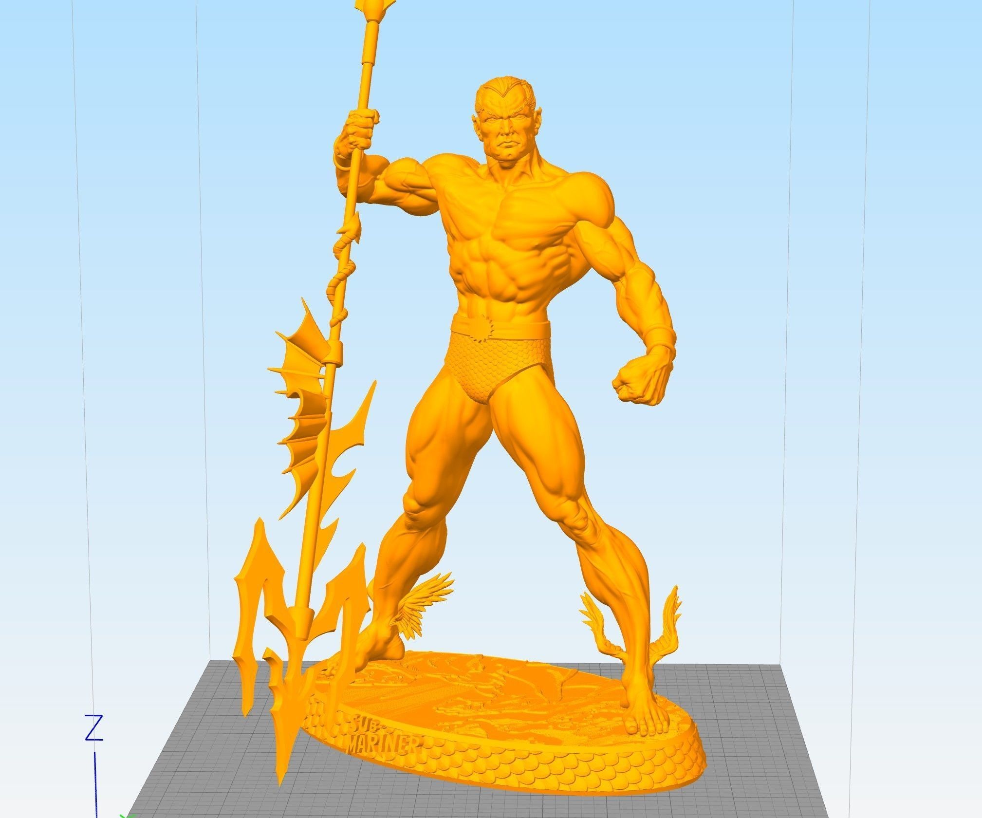 Namor The Submariner 3D print model_12