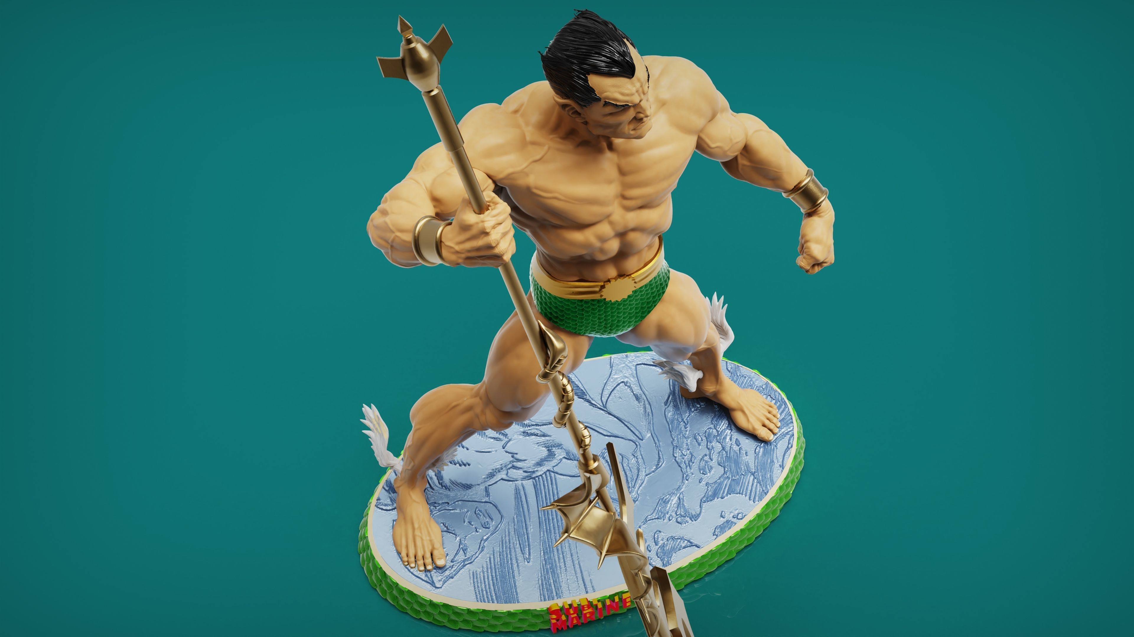 Namor The Submariner 3D print model_9