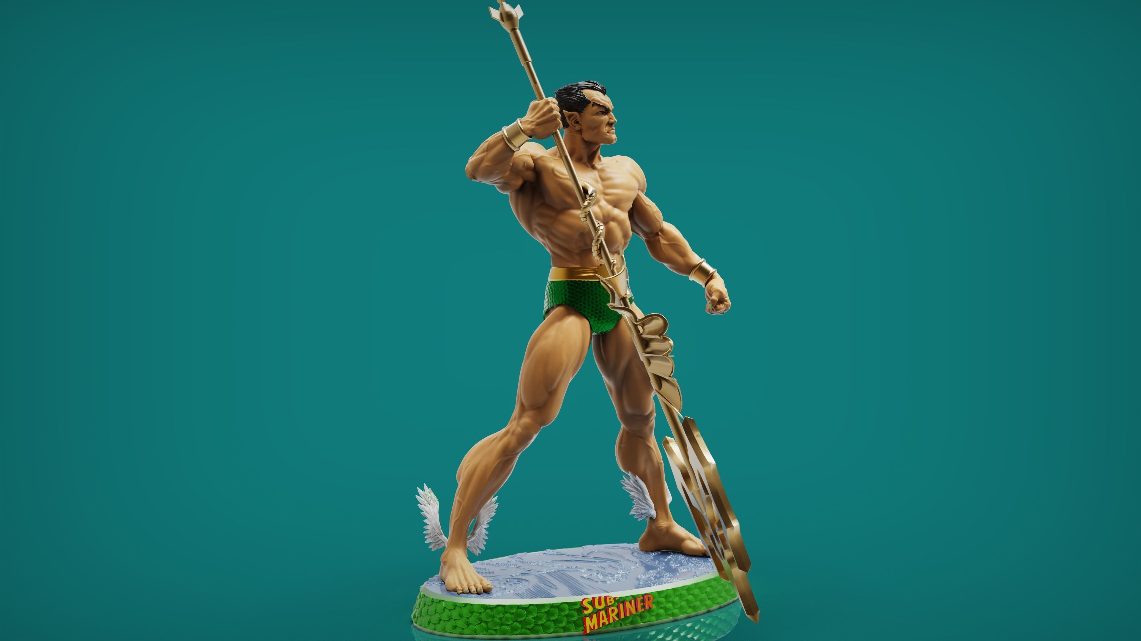 Namor The Submariner 3D print model_1