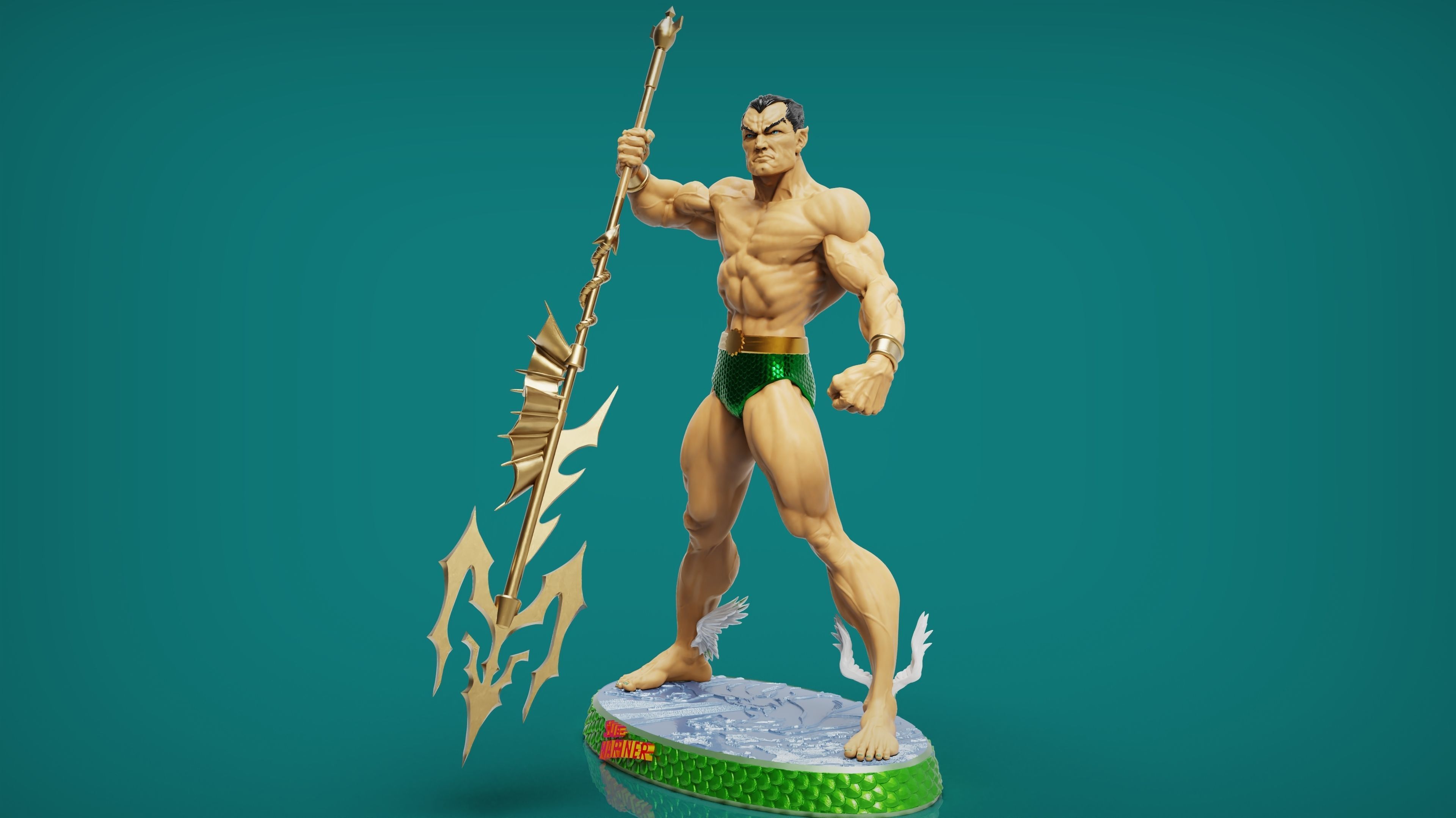 Namor The Submariner 3D print model_4