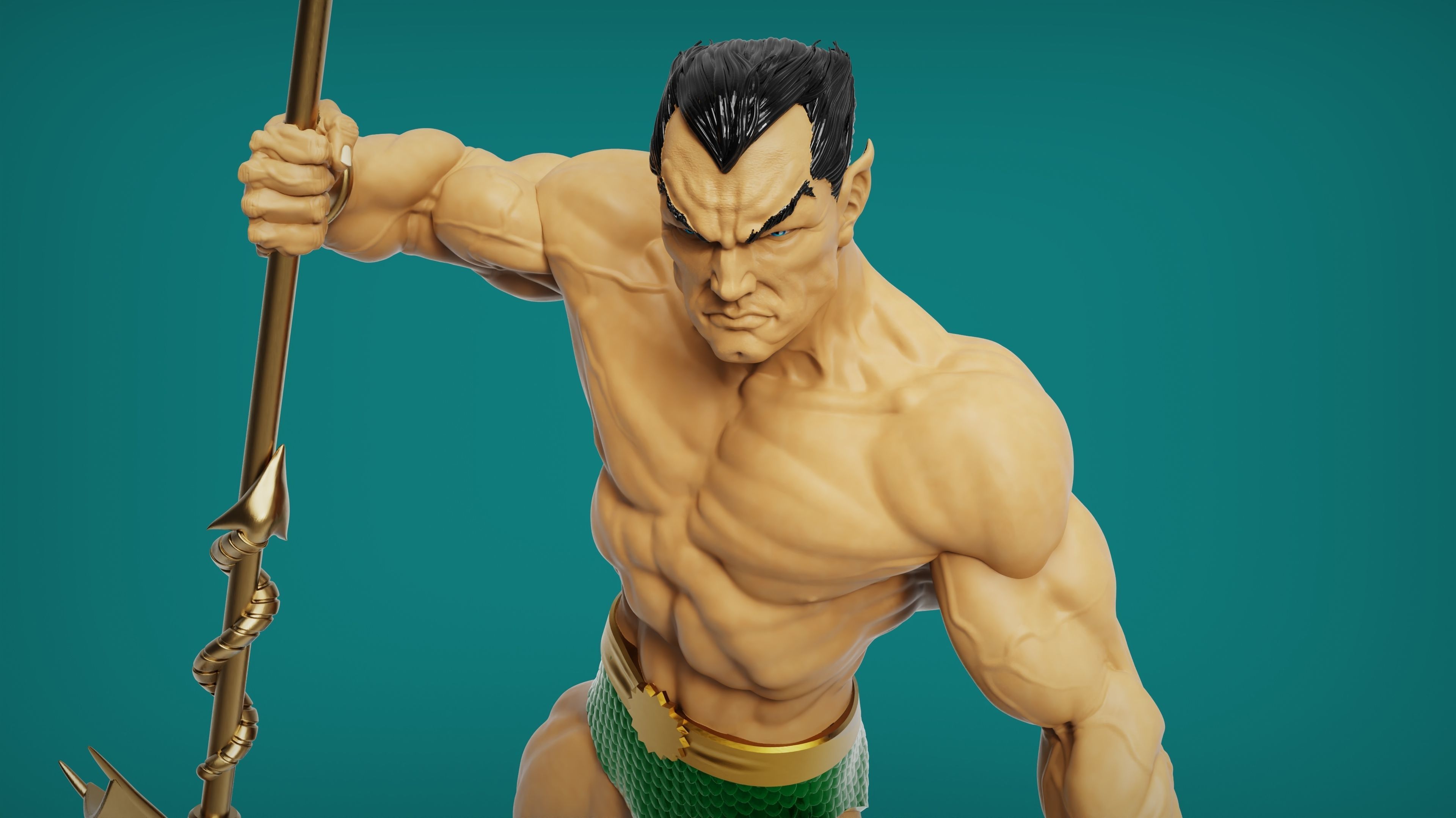 Namor The Submariner 3D print model_7
