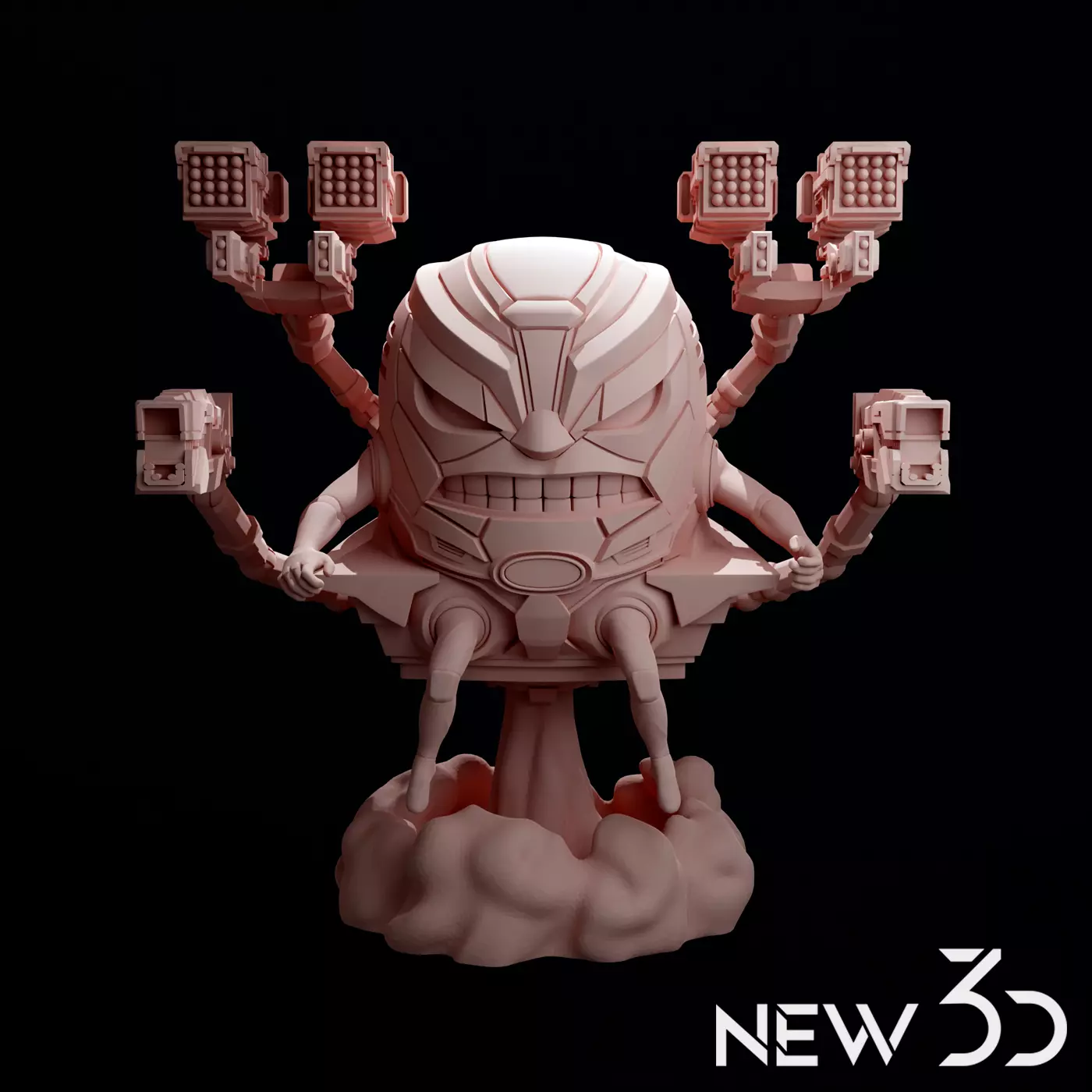 MODOK MODEL 3D ANT MAN AND THE WASP 3D print model_0