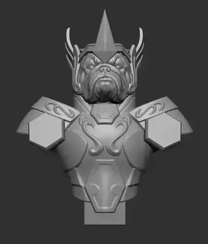 Busto Bullys 3D print model