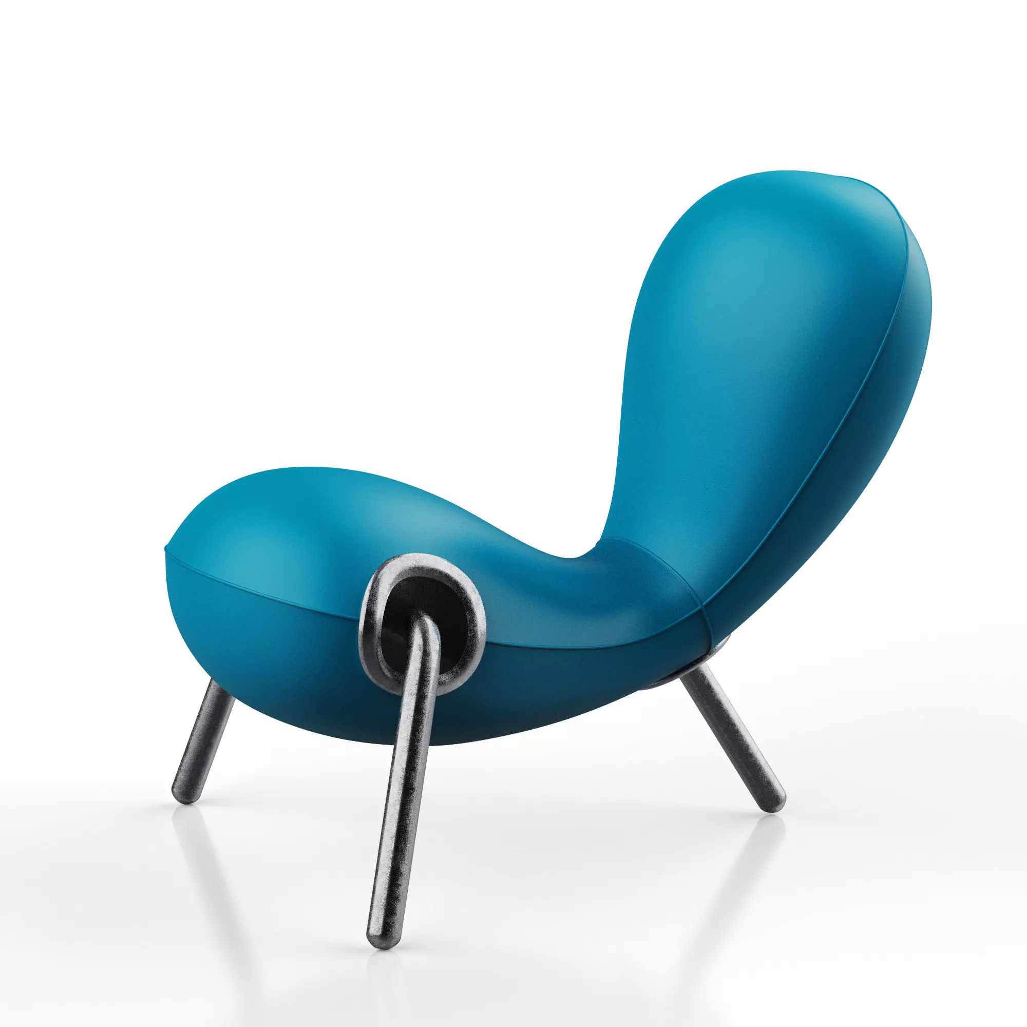 Embryo chair 3D model_0