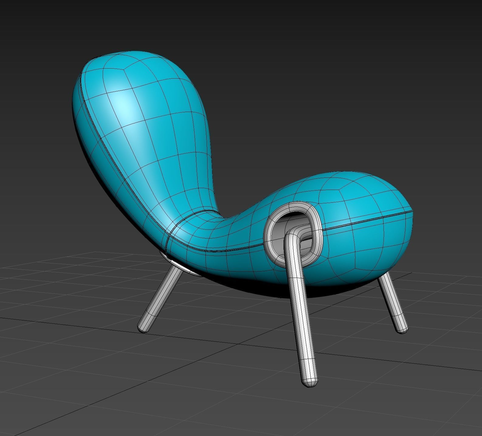 Embryo chair 3D model_26