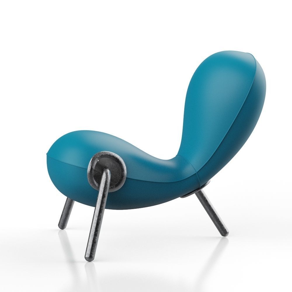 Embryo chair 3D model_5