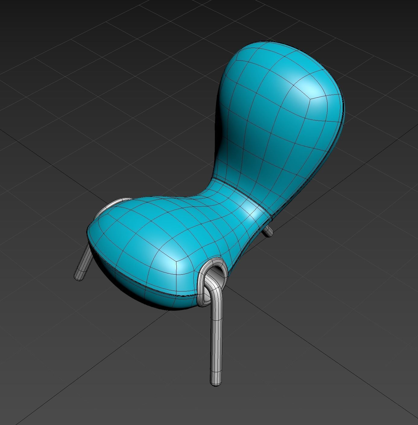 Embryo chair 3D model_38