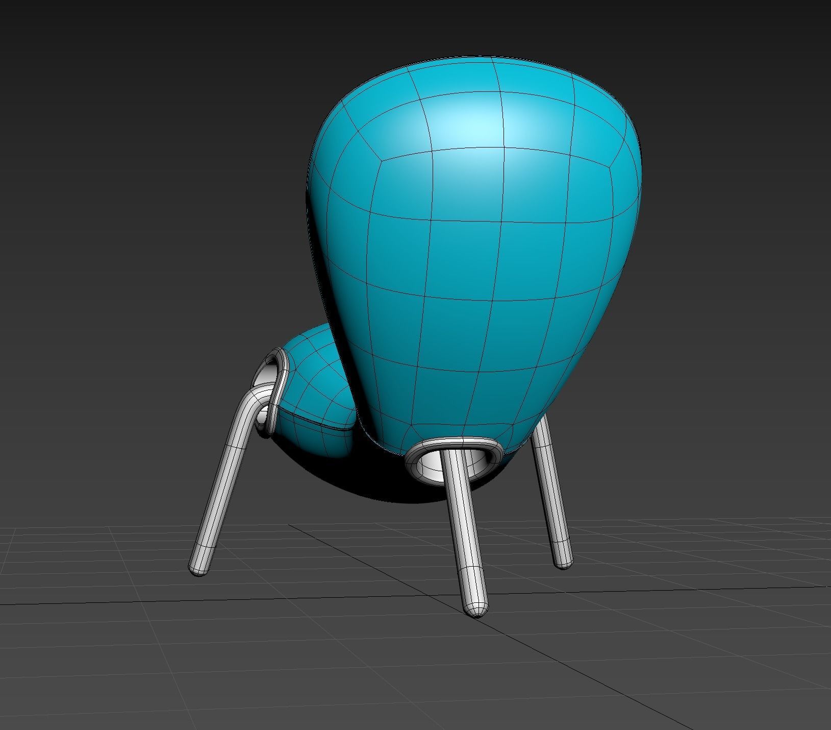 Embryo chair 3D model_14