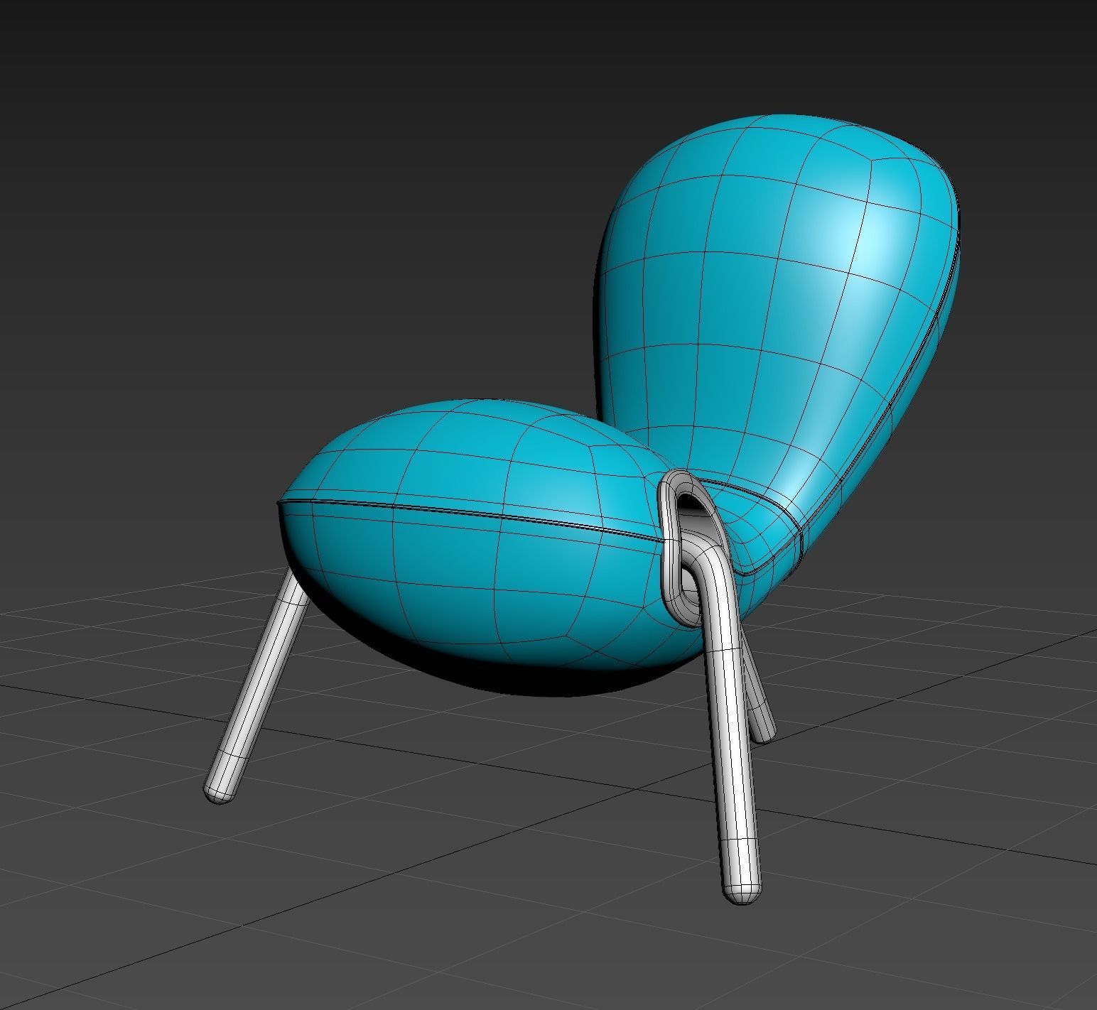 Embryo chair 3D model_34