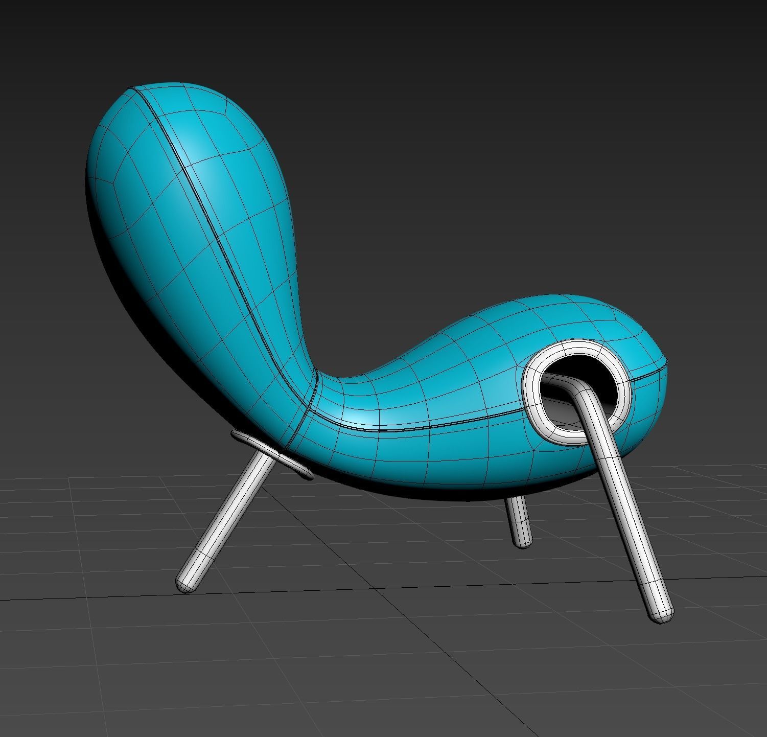Embryo chair 3D model_22