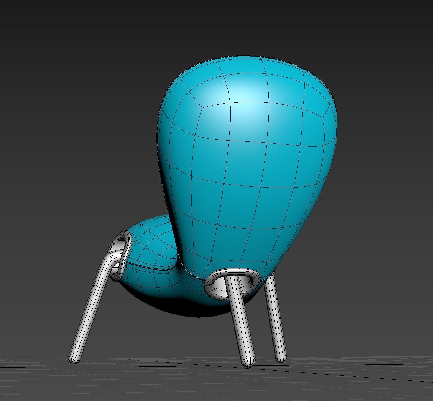 Embryo chair 3D model_36