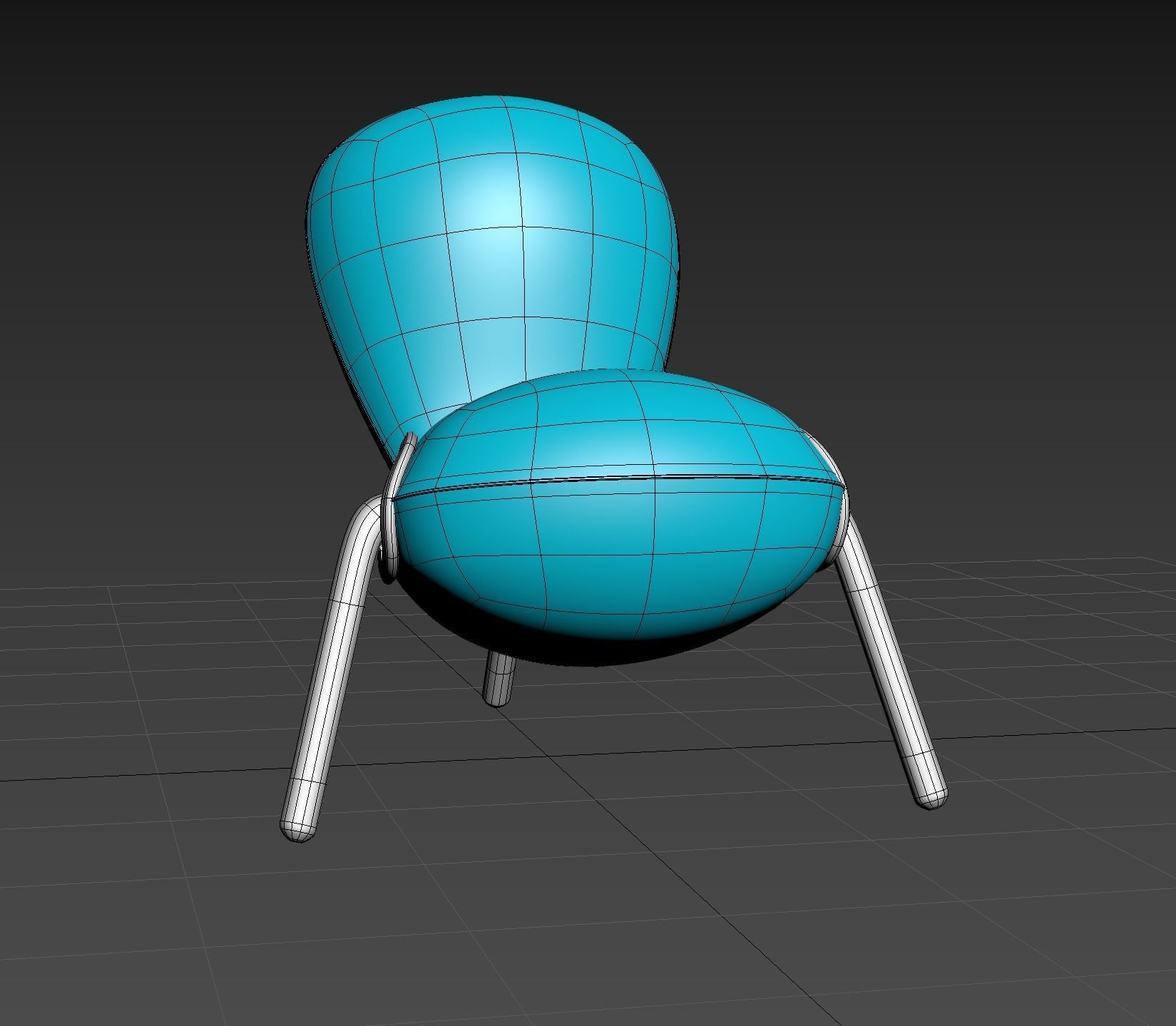 Embryo chair 3D model_30