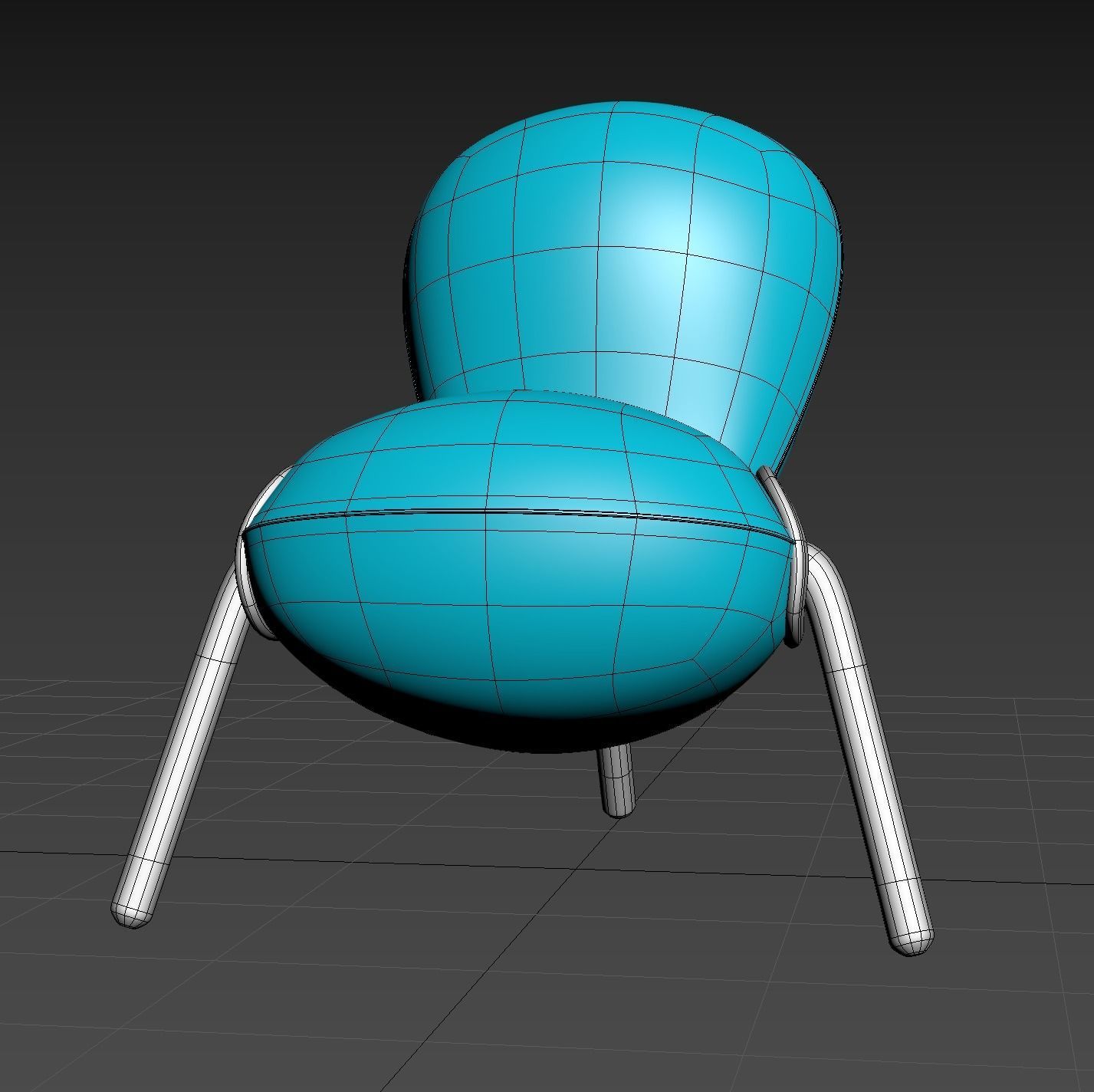 Embryo chair 3D model_32