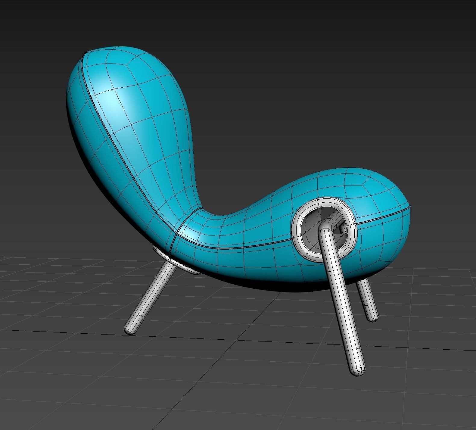Embryo chair 3D model_24