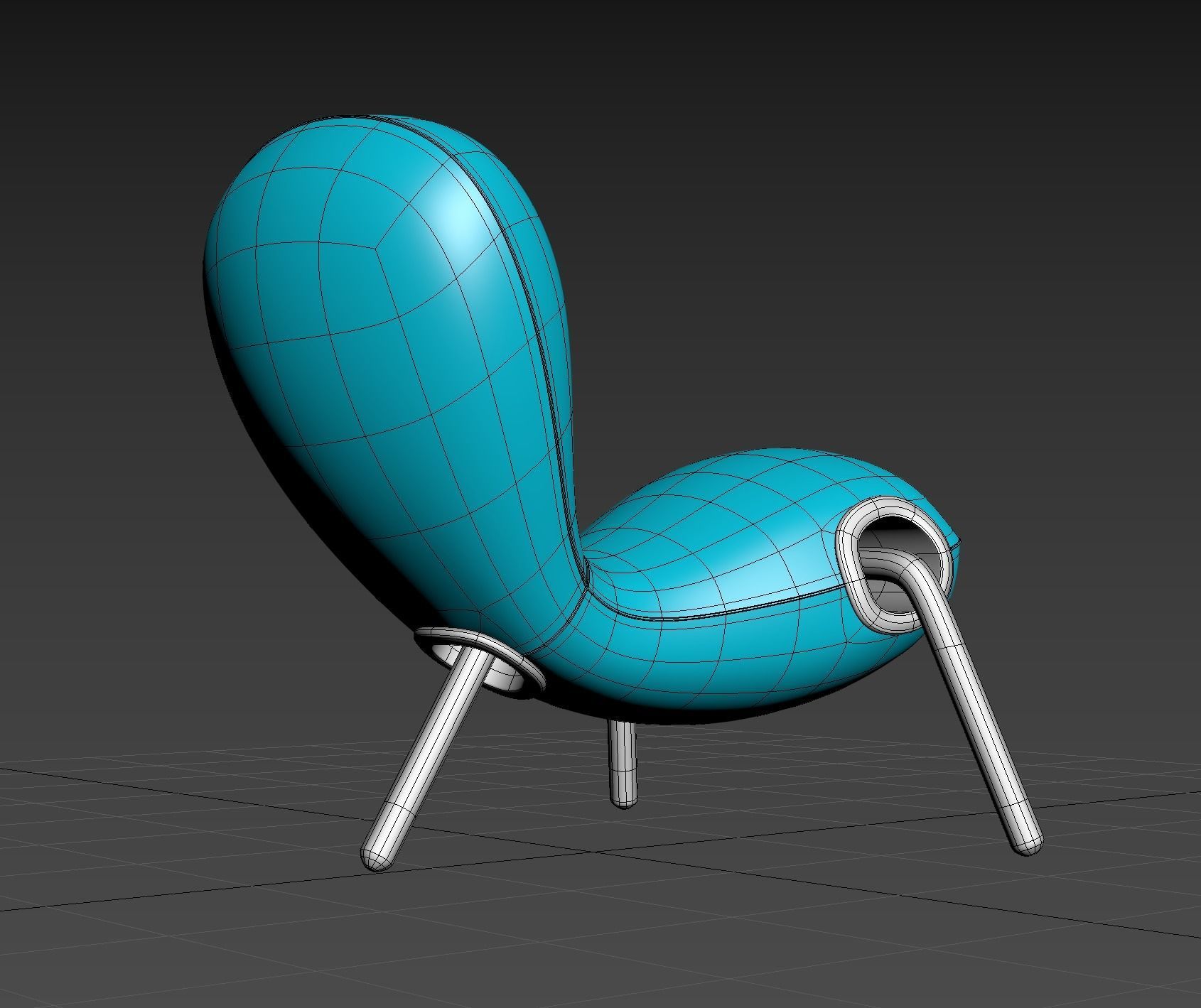 Embryo chair 3D model_20