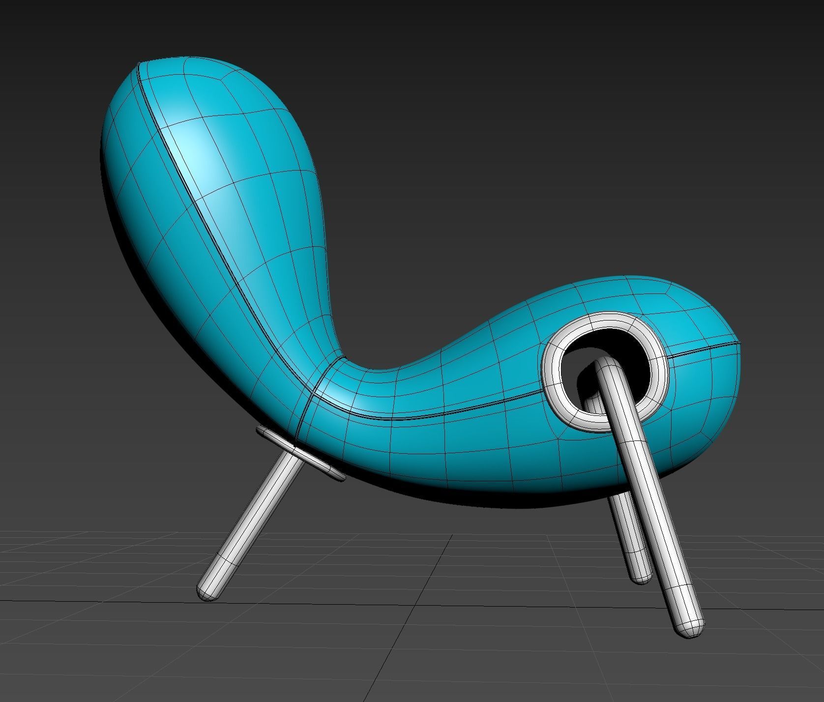 Embryo chair 3D model_42